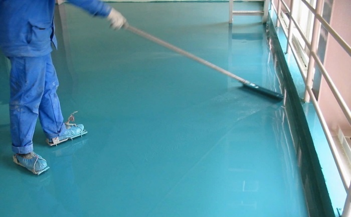 Промышленные наливные полы
